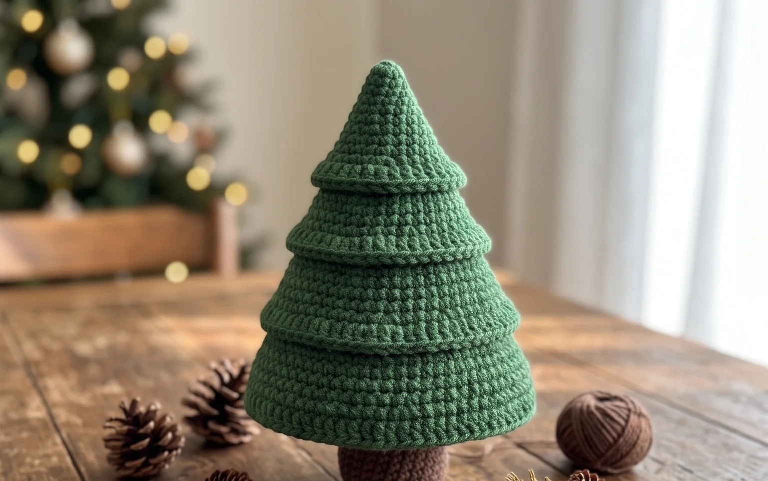 Cute Christmas Tree Amigurumi: Free Easy Crochet Pattern