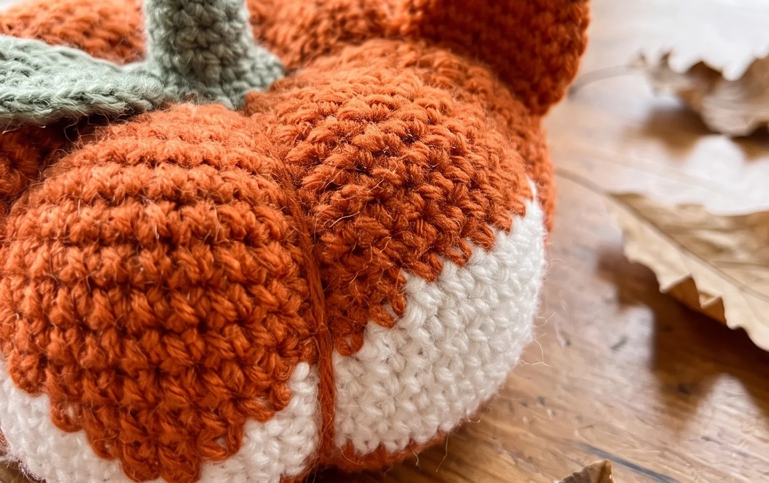 Fox Pumpkin Crochet Free Pattern - Crochet & Knitting