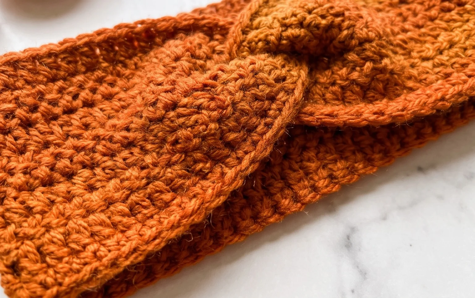 Country Cottage Headband Crochet Pattern
