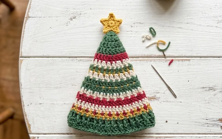 Crochet Nordic Christmas Tree: Free Easy Amigurumi Pattern