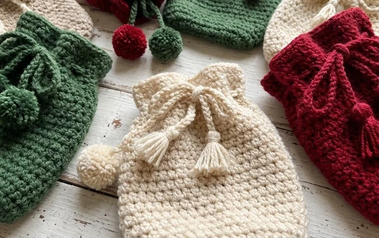 10+ Christmas Gift Sack Bag Free Crochet Patterns - Page 3 of 3
